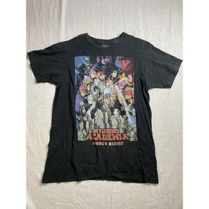 My Hero Academia Heroes Rising Black Mens M Funimation Anime Streetwear T-Shirt